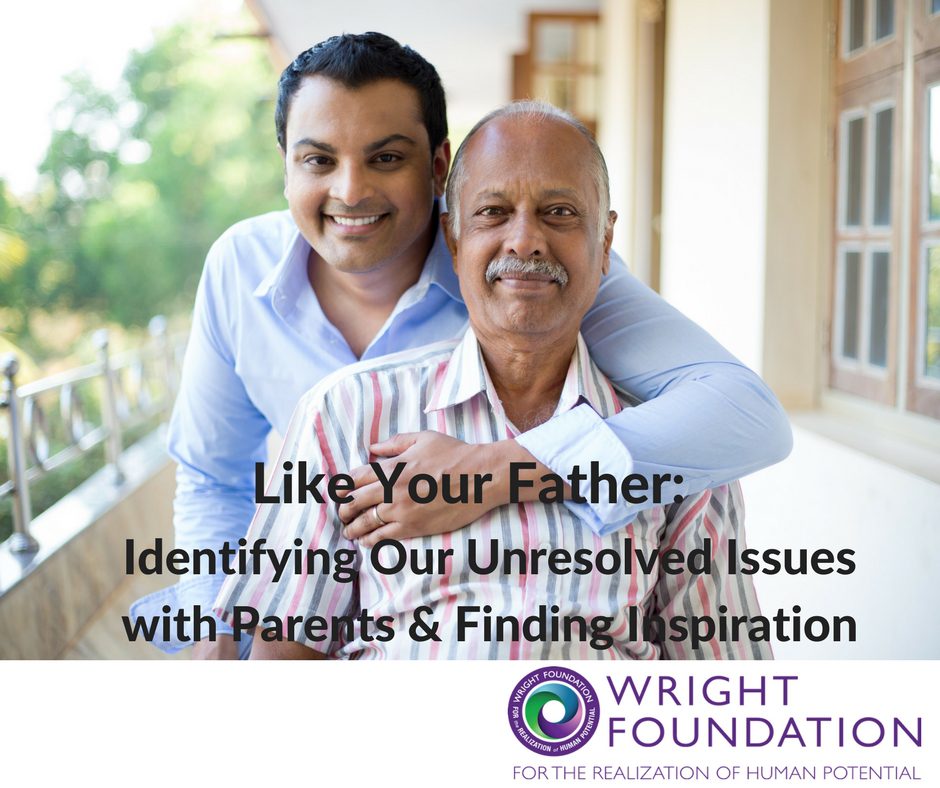 Learn how to identify unresolved issues with your parents. 