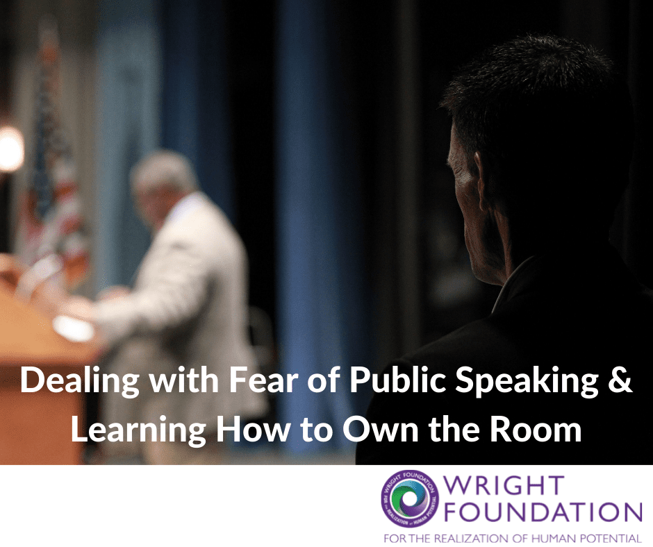 Do you have a fear of public speaking? There are ways that you can learn to overcome your fears, attract positive attention, and own the room. 