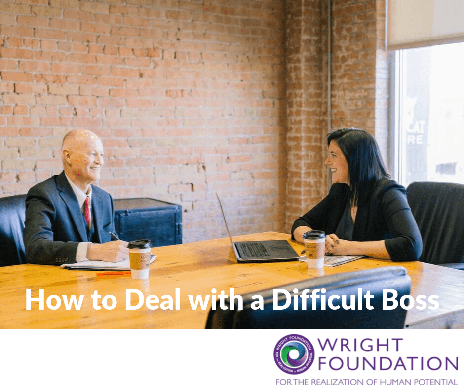 Learn how to deal with a difficult boss without worrying about making work uncomfortable. You can take charge of your career. 