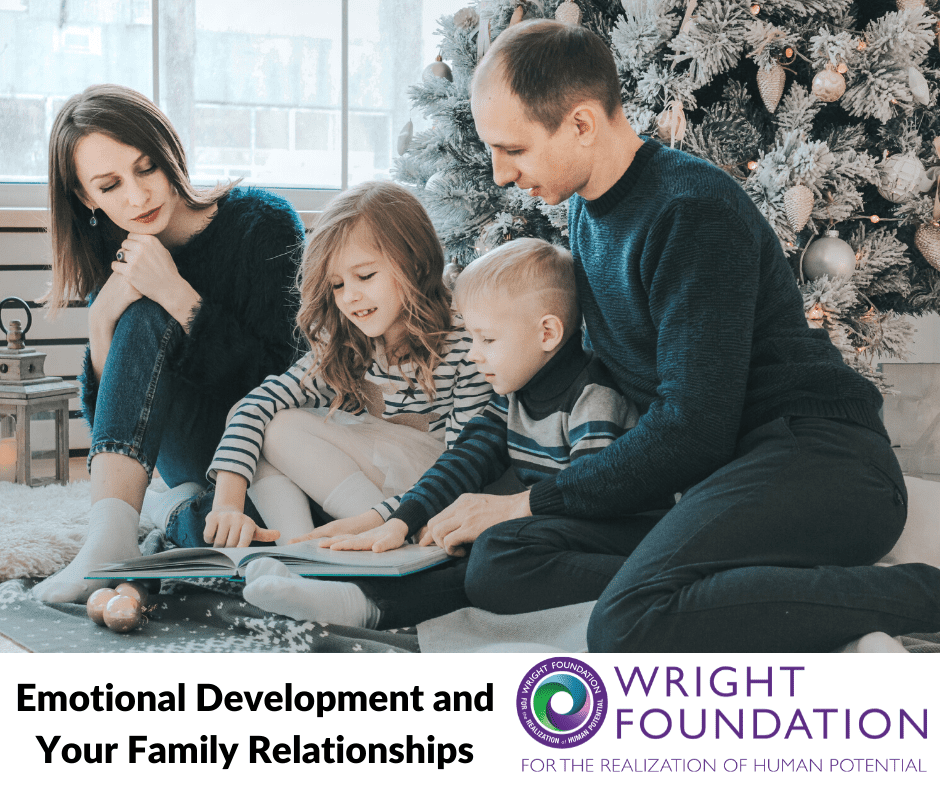 As the holidays approach, here’s what your interactions with your family can show you about your own emotional development.