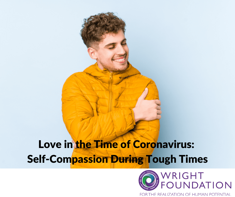 When we aren’t able to reach out and touch others due to COVID-19 quarantines, how can we use self-care and self-compassion to comfort ourselves?