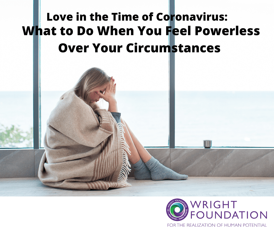 There’s a permeating feeling of powerlessness everywhere around us right now. With the outbreak of Coronavirus, many of us may feel like we have very little control over our circumstances.